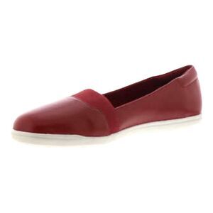 Easy Spirit Bounce Women's Red Leather Slip-on Loafer Shoes Size 7